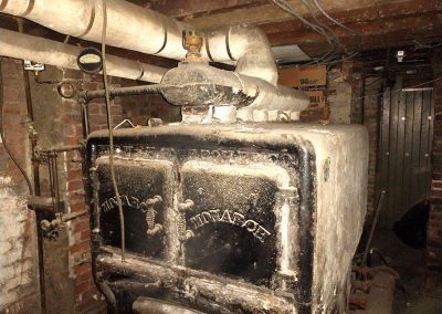 boiler containing asbestos